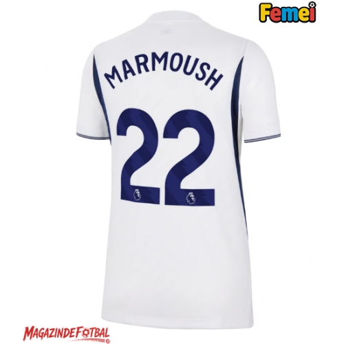 Tottenham Hotspur Omar Marmoush #22 Tricou Fotbal Replică 2026-27 Femei Acasa Tottenham Hotspur Omar Marmoush #22 Tricou Fotbal Replică 2026-27 Femei Acasa